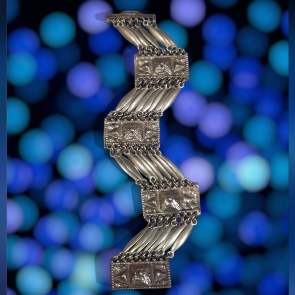 1940's Mexican Etruscan Bracelet